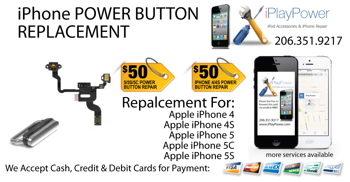 Power Button Replacement and Repair