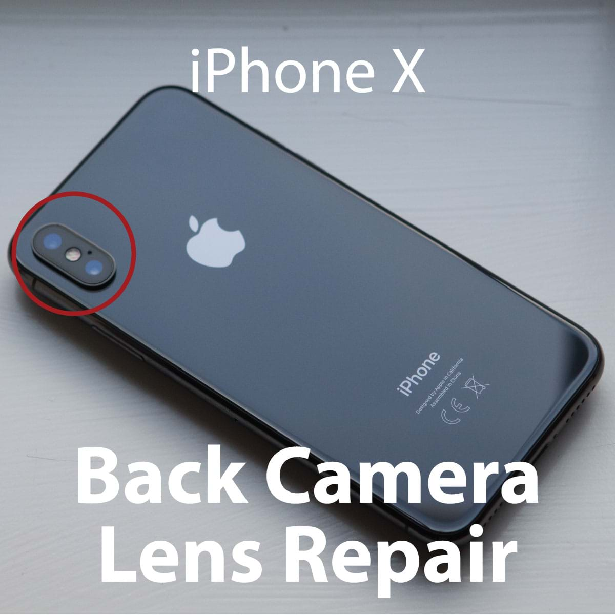 broken camera lens iphone xr