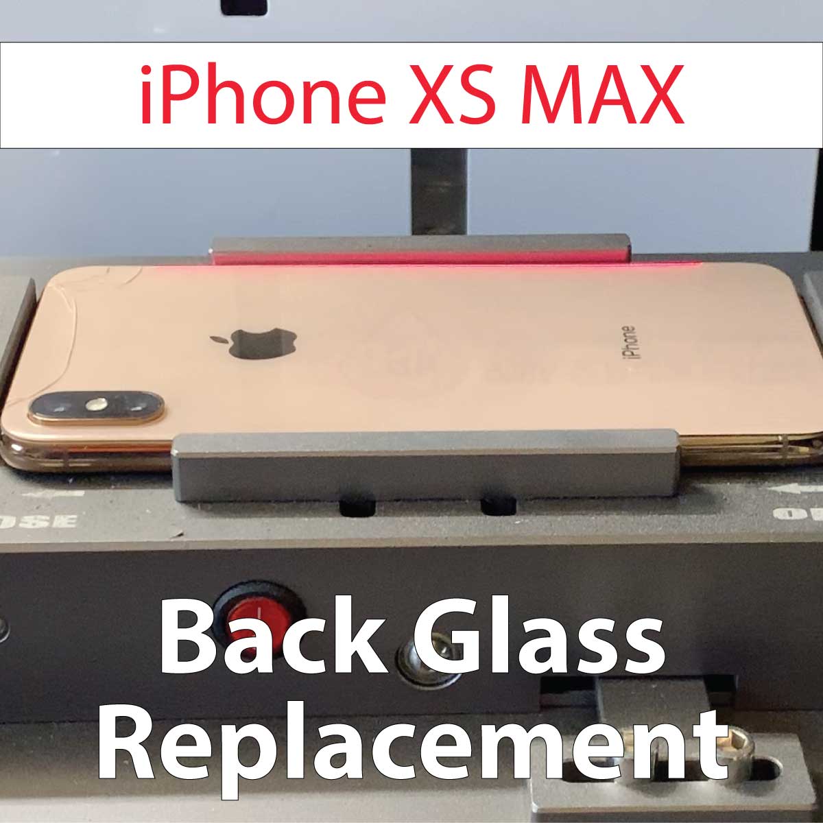 iPhone XS Max Back Glass Repair
